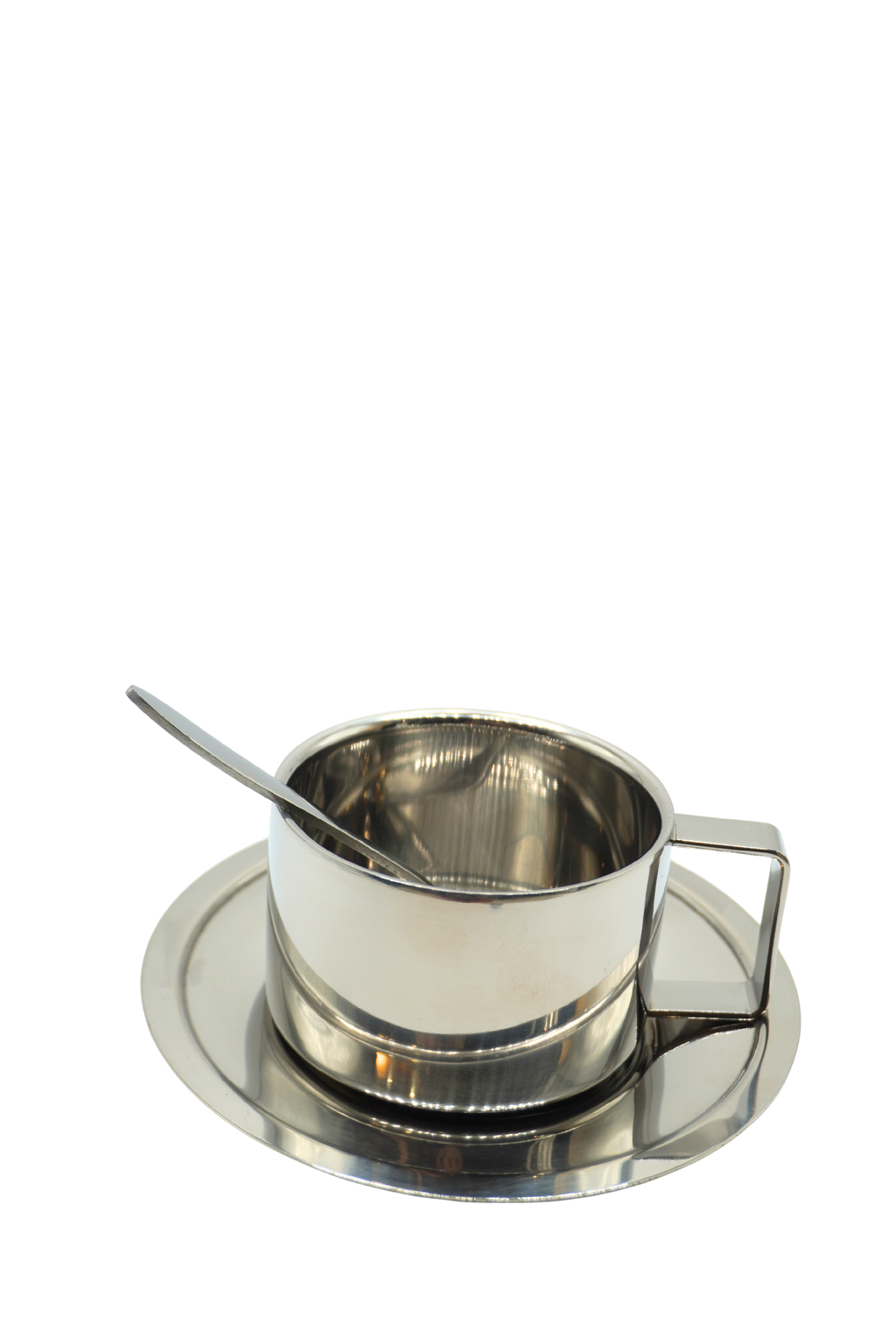 უჟანგავი ფოლადი ყავის ფინჯანი