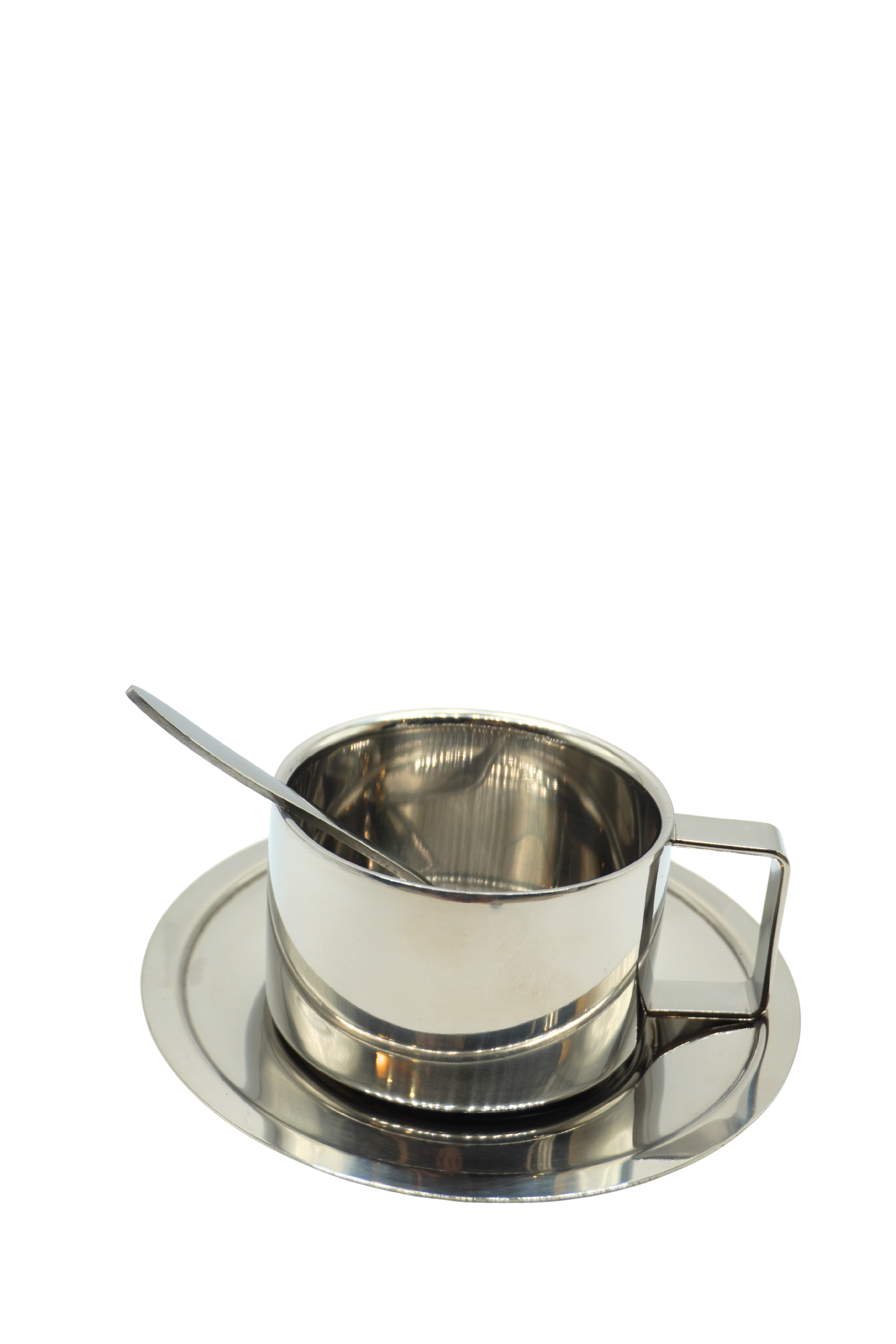 უჟანგავი ფოლადი ყავის ფინჯანი